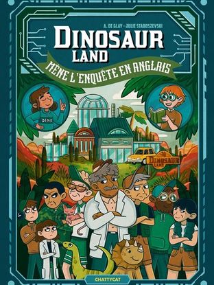 Mène l'enquête en anglais : Dinosaur Land